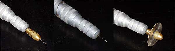 Наконечник с присоединенным инструментом Наконечник с присоединенным инструментом